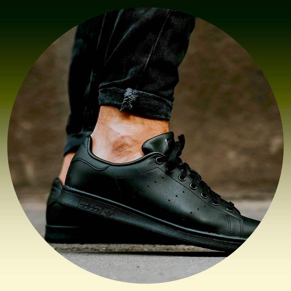 NWT adidas Originals Stan Smith Leather In Black